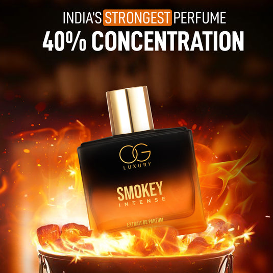 OG Luxury Extrait De Parfum Smokey & Gallant Intense Combo – India’s Strongest Perfume with 40% Concentration, 100ml Each