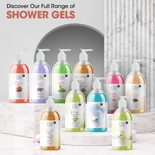 OG BEAUTY Strawberry Kiss Moisturizes Shower Gel 300ml