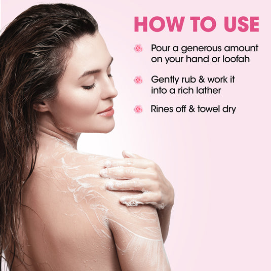 OG BEAUTY Wild Rose SkinGlow Shower Gel 300ml