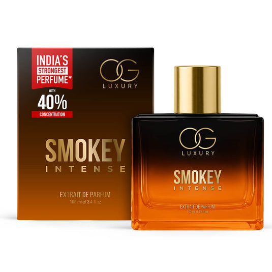 OG Luxury Extrait De Parfum Smokey Intense – India’s Strongest Perfume with 40% Concentration, 100 ml