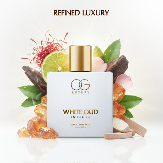 OG Luxury White Oud Intense Extrait De Parfum - Premium, Long-Lasting Fragrance with 21% Perfume Oil Concentration
