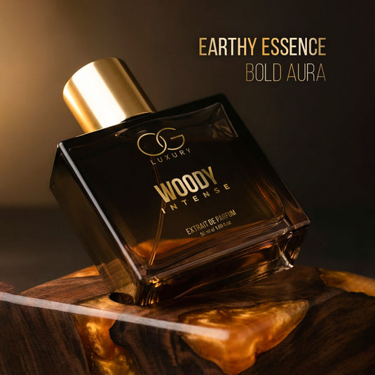 OG Luxury Extrait De Parfum Woody Intense – India’s First & Strongest Perfume with 40% Concentration, 50 ml