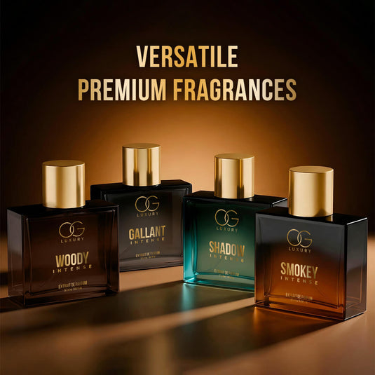 OG Luxury Extrait De Parfum Woody Intense – India’s First & Strongest Perfume with 40% Concentration, 50 ml