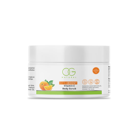 OG Beauty Natural Citraboost Vitamin C Body Scrub