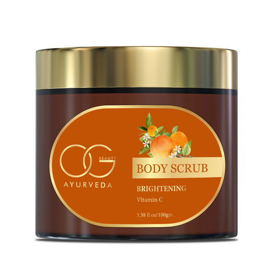 OG BEAUTY Ayurveda Brightening Vitamin C Body Scrub 100 Gm