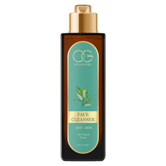 Anti Acne Tea Tree, Salicylic, Neem & Saffron Face Cleanser