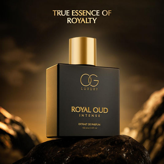 OG Luxury Royal Oud Intense Extrait De Parfum - Premium, Long-Lasting Fragrance with 21% Perfume Oil Concentration
