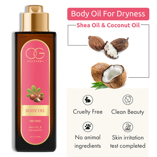 body oil with shea 