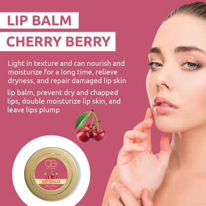 OG BEAUTY AYURVEDA Cherry Berry Lip Balm 8 Gm