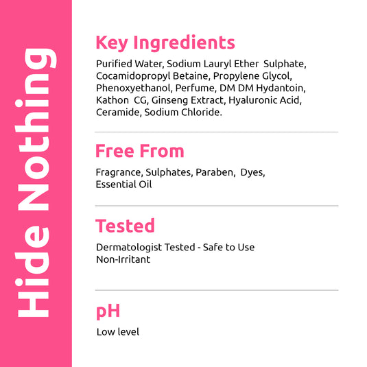 ph tested face wash