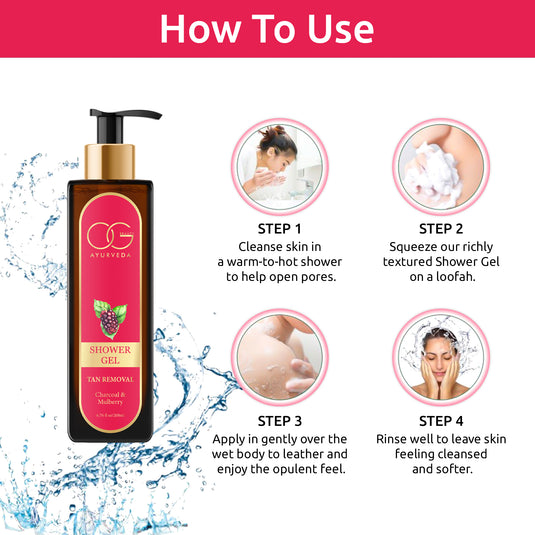 tan removal shower gel