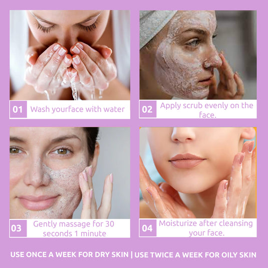 natural face scrub