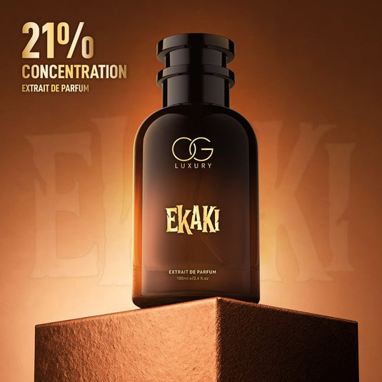 OG Luxury Ekaki Extrait De Parfum - Premium, Long-Lasting Fragrance with 21% Perfume Oil Concentration, 100 ml