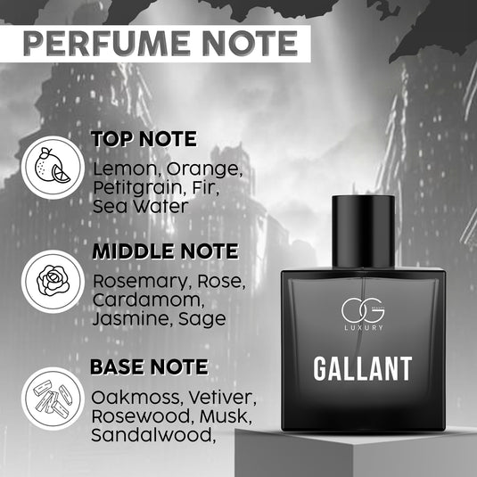 OG BEAUTY Luxury Alpha Male Perfume Combo Set: Sophisticated Long-Lasting Scents, 4x50 ML EDPs