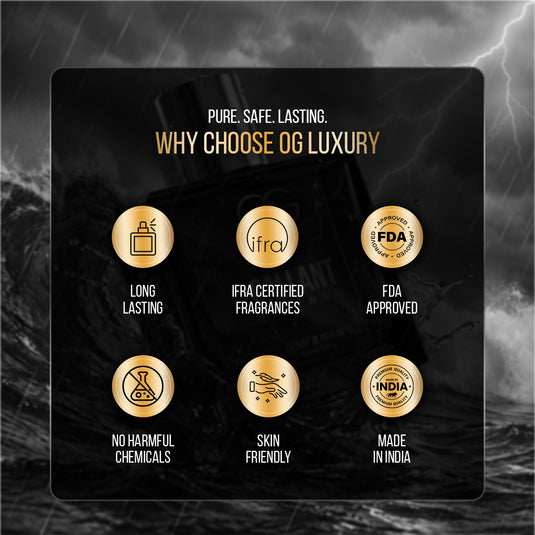 OG Luxury Extrait De Parfum Intense – India’s First & Strongest Perfume with 40% Concentration, 100 ml