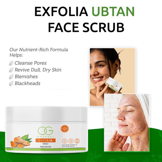 Natural face scrub