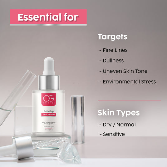 OG BEAUTY Science Rosehip Face Serum 30ml