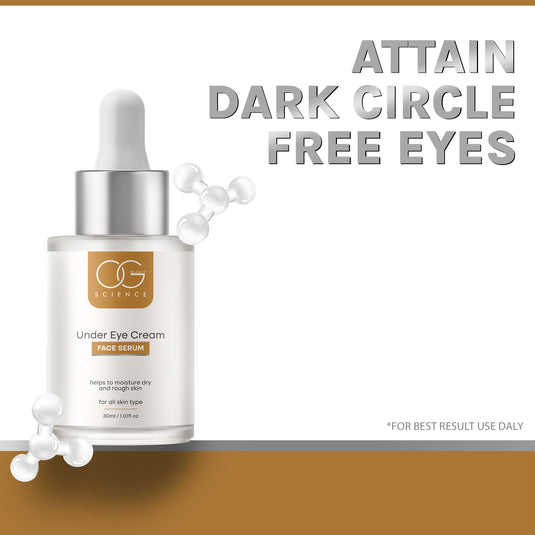 OG BEAUTY Science Under Eye Cream Face Serum 30ml