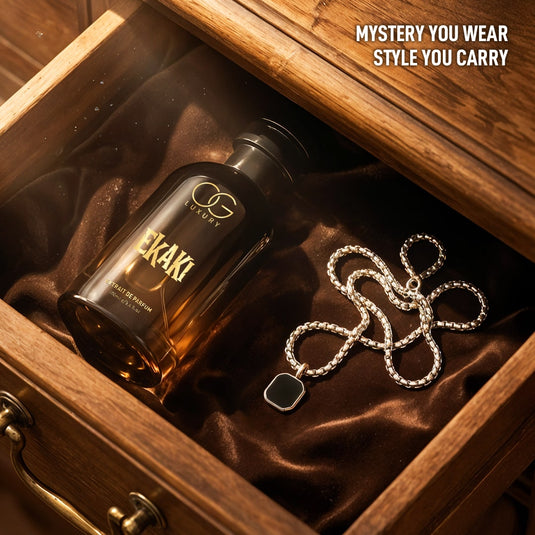OG Luxury Ekaki Limited Edition Gift Set - 100ml Extrait de Parfum & Chain with Pendant