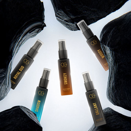 OG BEAUTY Luxury Perfume Gift Set for Men | 5 Eau De Parfum Scents (5 x 8ml) | Long-Lasting & Travel-Friendly