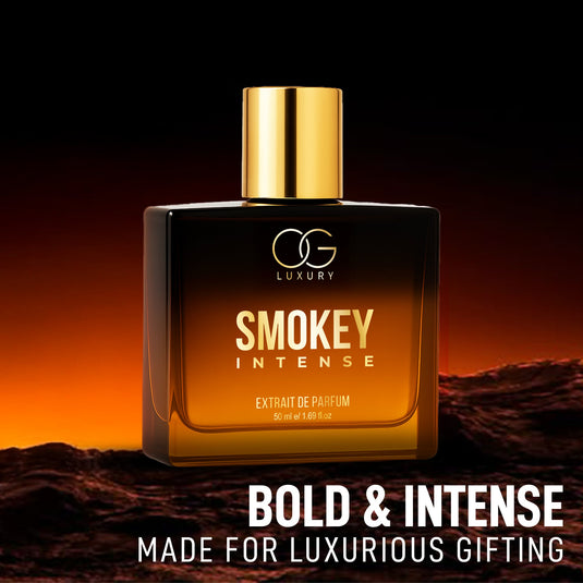 OG Luxury Extrait De Parfum Smokey Intense – India’s Strongest Perfume with 40% Concentration, 50 ml