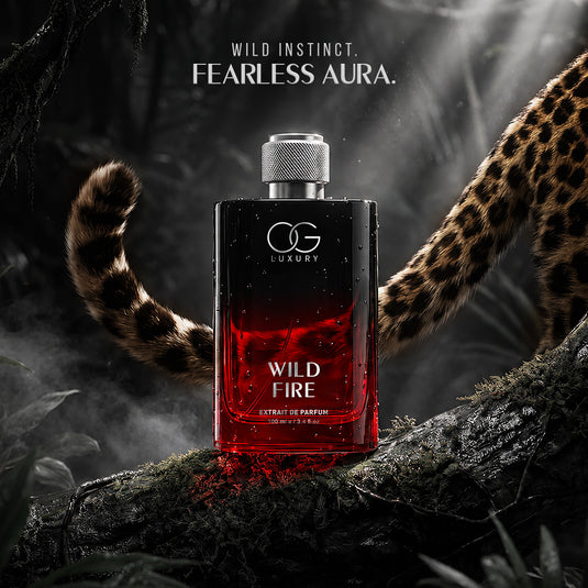 OG LUXURY Wild Fire - India’s First Perfume with Discovery Set Inside (4*3ml), 100ml