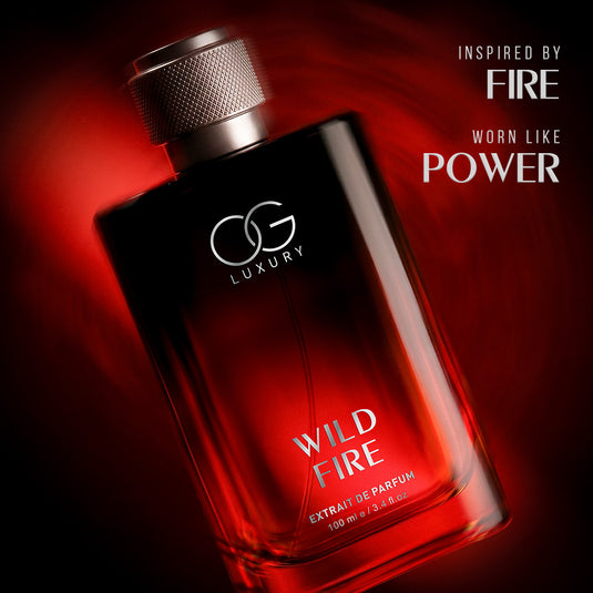 OG LUXURY Wild Fire - India’s First Perfume with Discovery Set Inside (4*3ml), 100ml
