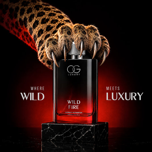 OG LUXURY Wild Fire - India’s First Perfume with Discovery Set Inside (4*3ml), 100ml