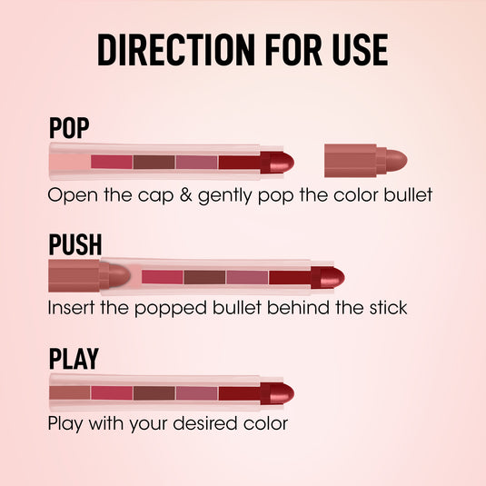 OG Beauty Sensational 5 Soft Matte 5 in 1 Lipstick