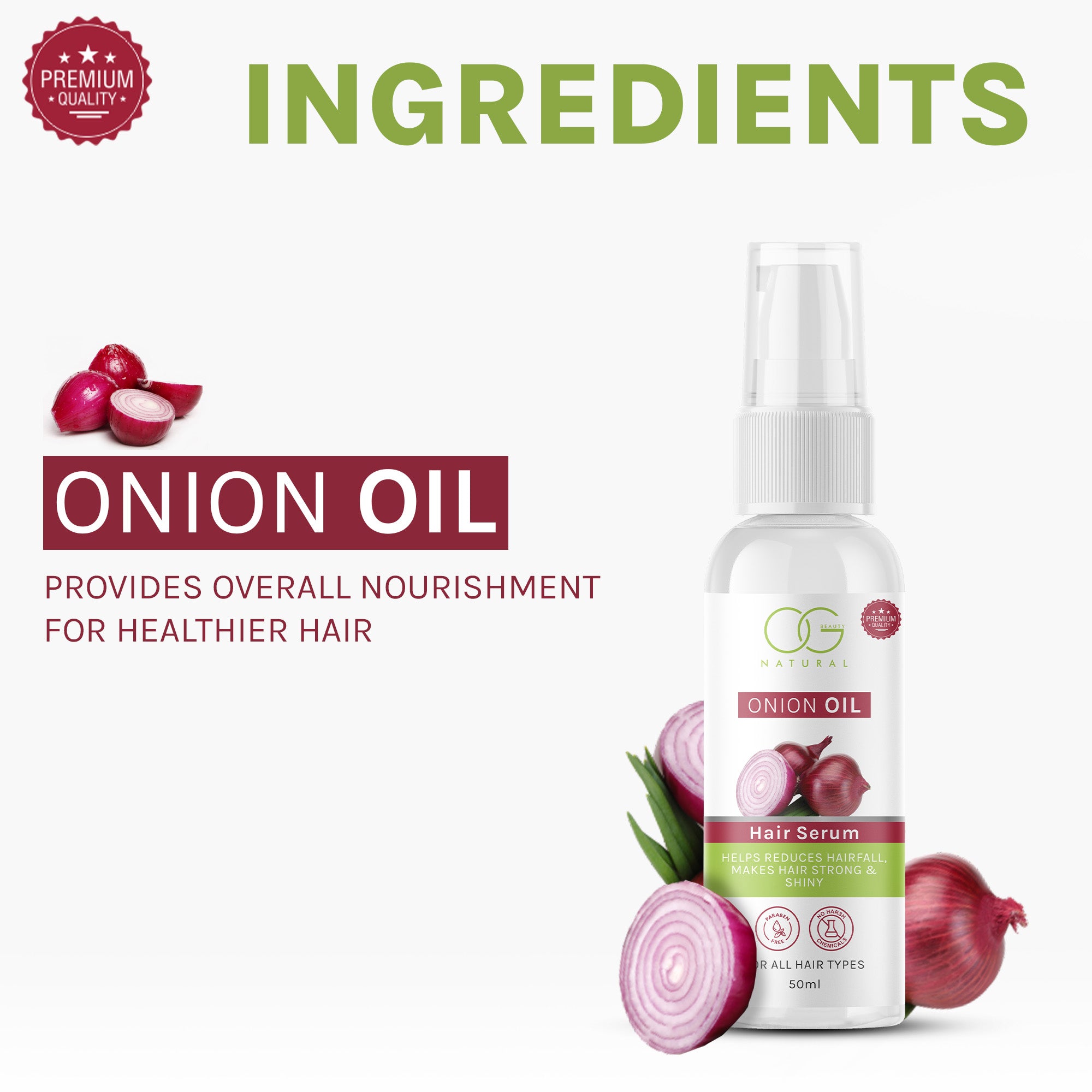 Breathtaking Onion Hair Serum View Collection Breathtaking Onion Hair Serum View Collection