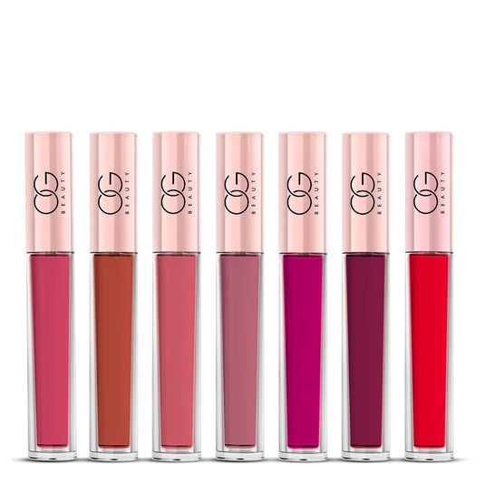OG Beauty Moisture Lock Liquid Lipstick, 4.5ml each