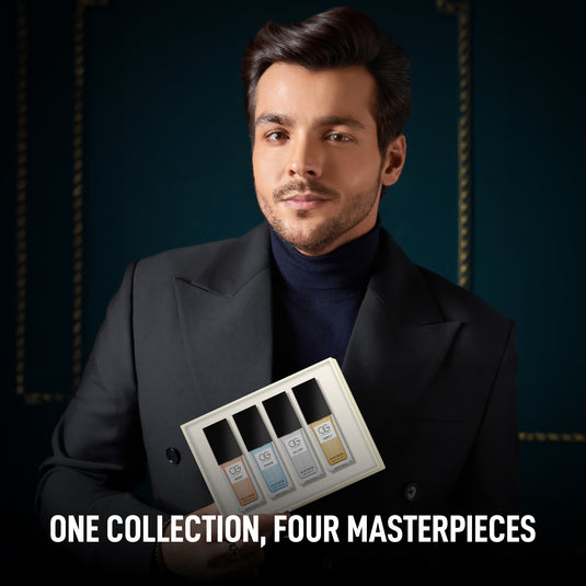 OG BEAUTY Luxury Elite Aura Perfume Gift Set for Men, 15ml Each