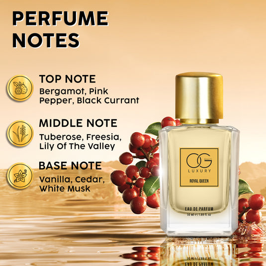 OG BEAUTY Luxury Royal Queen Eau De Parfum 50ml