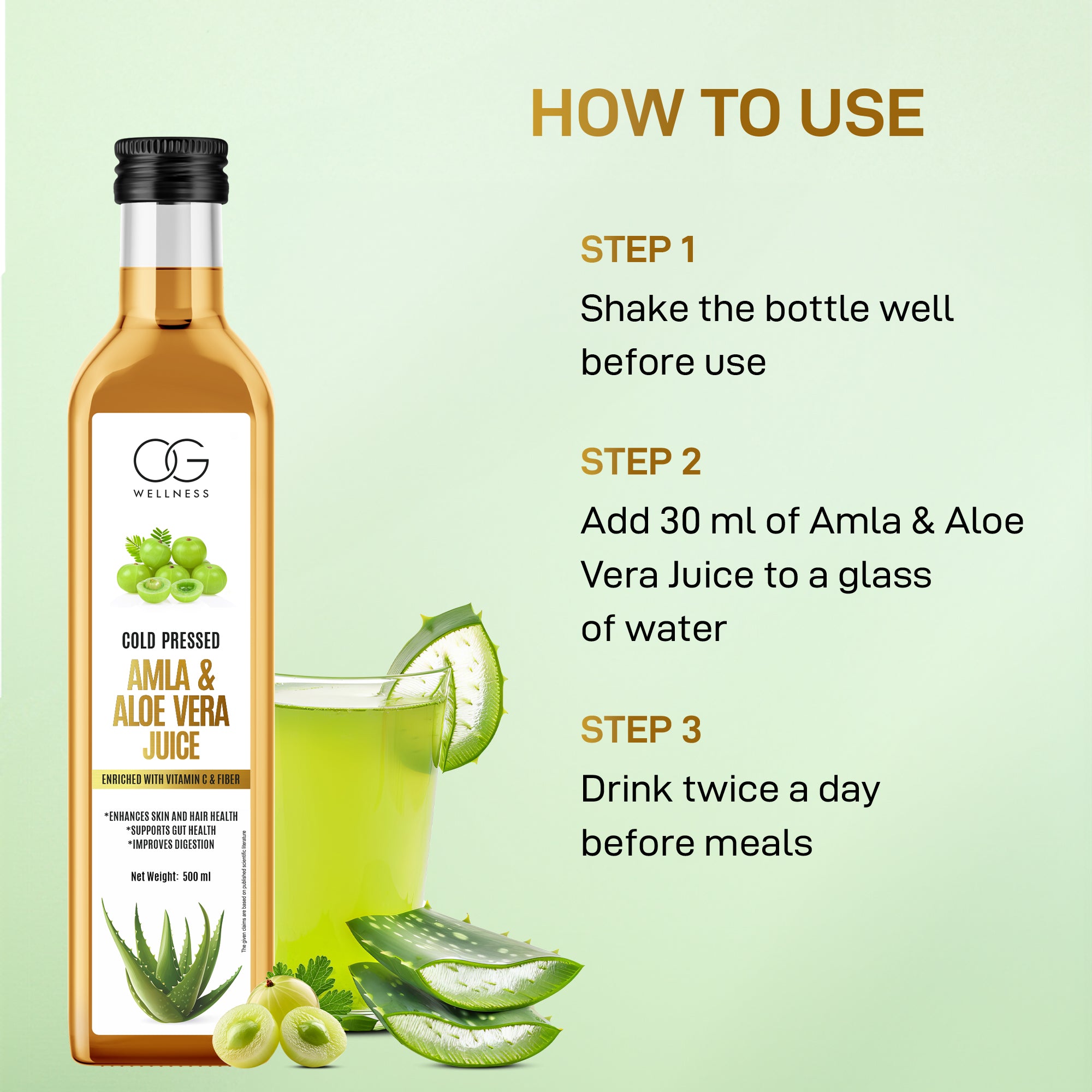 Amla Aloe Vera Juice | Natural Wellness & Hydration