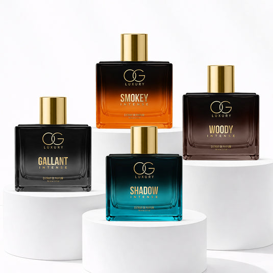 OG Luxury Extrait De Parfum Intense Combo - India’s First & Strongest Perfume with 40% Concentration, 4x100 ML