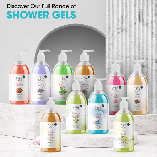 shower gel variety