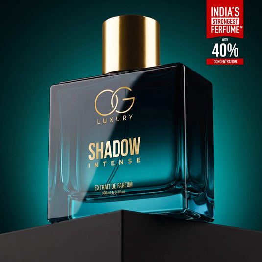 OG Luxury Extrait De Parfum Shadow Intense – India’s First & Strongest Perfume with 40% Concentration, 100 ml