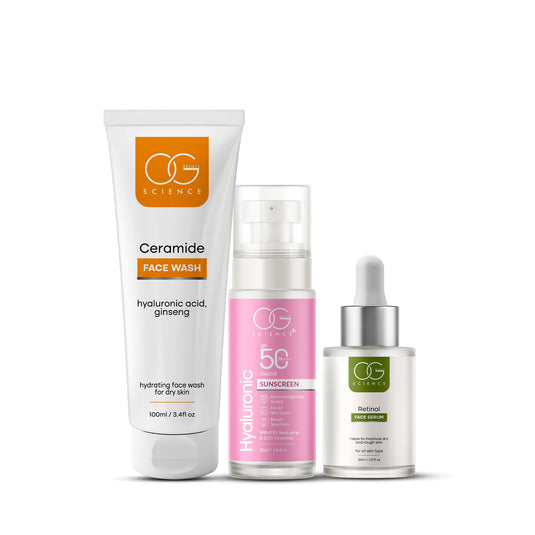 OG BEAUTY Science 360 Degree Skincare Protection Trio