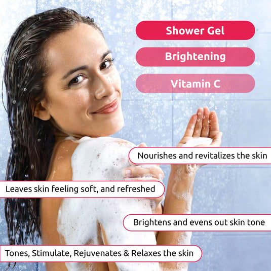 shower gel for soft refreshed skin