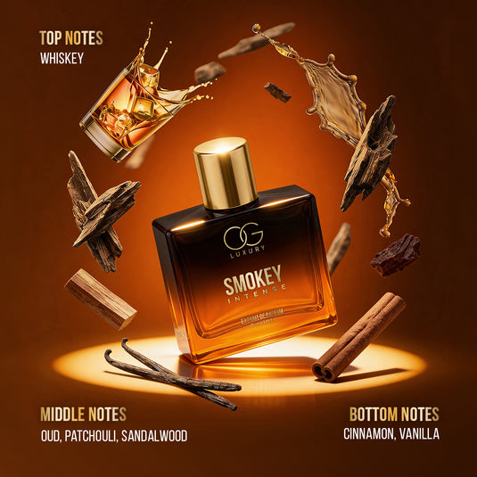 OG Luxury Extrait De Parfum Smokey & Gallant Intense Combo – India’s First & Strongest Perfume with 40% Concentration, 50ml Each